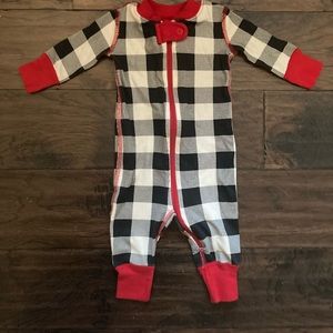 Hanna Anderson Holiday Plaid sleeper